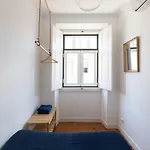 White & Blue Vintage Home In Graca